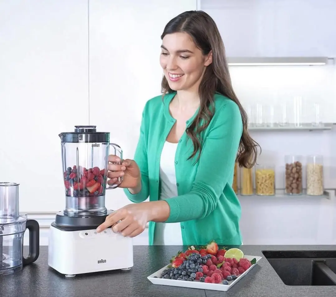 Braun PurEase FP3131WH Foodprocessor - 2,1 liter - afbeelding 3 van 6