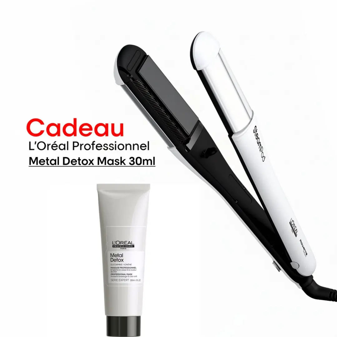 L'Oréal Professionnel SteamPod 4.0 Professionele stoom stijl- & krultang + Meta