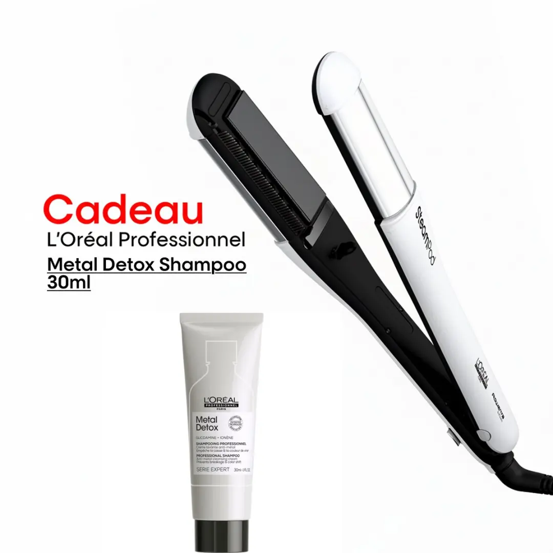 L'Oréal Professionnel SteamPod 4.0 Professionele stoom stijl- & krultang + Meta