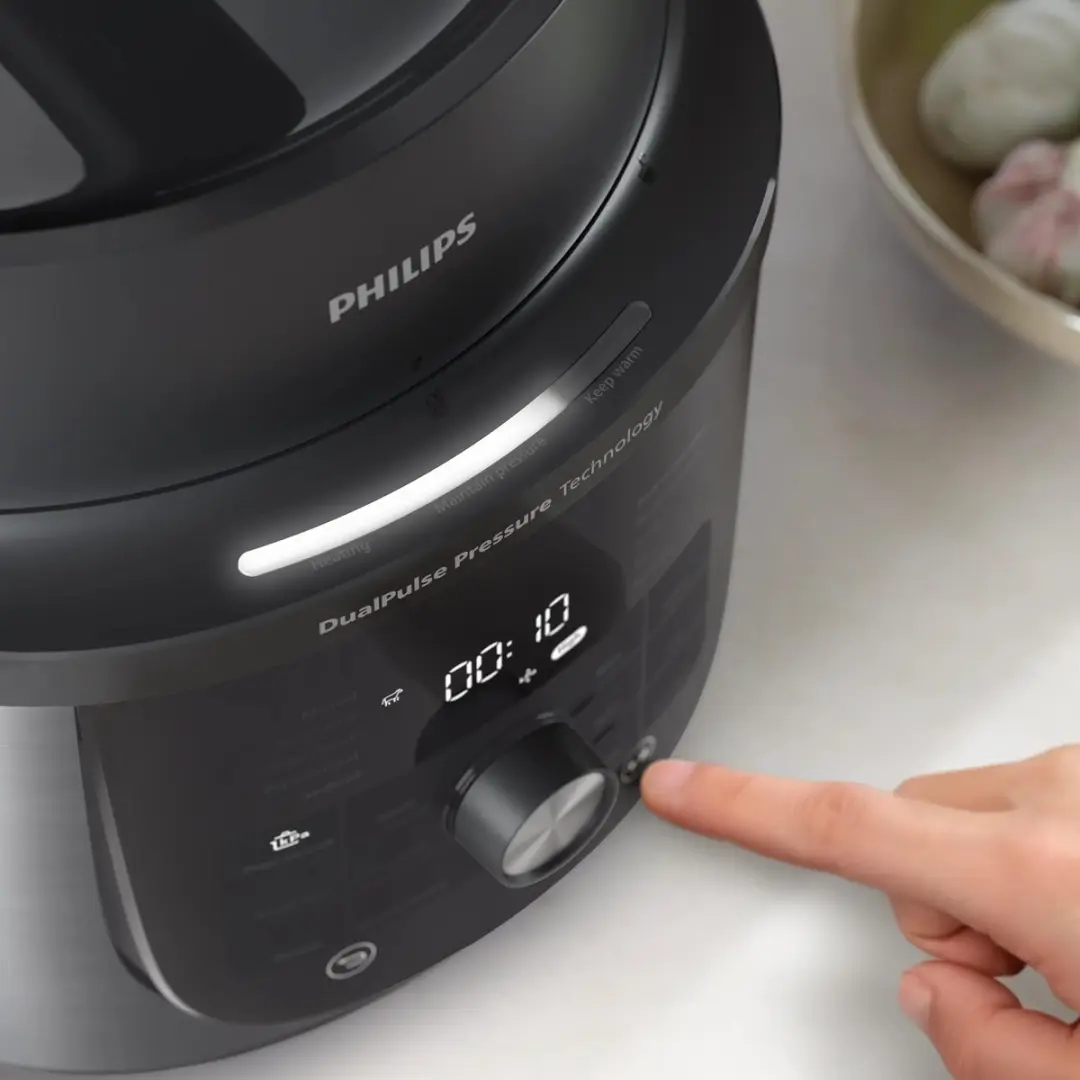 Philips 3000-serie Multicooker HD2616/70 - 6L - 13 Programma's - Zwart - afbeelding 4 van 6