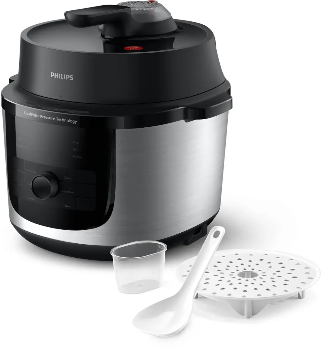 Philips 3000-serie Multicooker HD2616/70 - 6L - 13 Programma's - Zwart - afbeelding 2 van 6