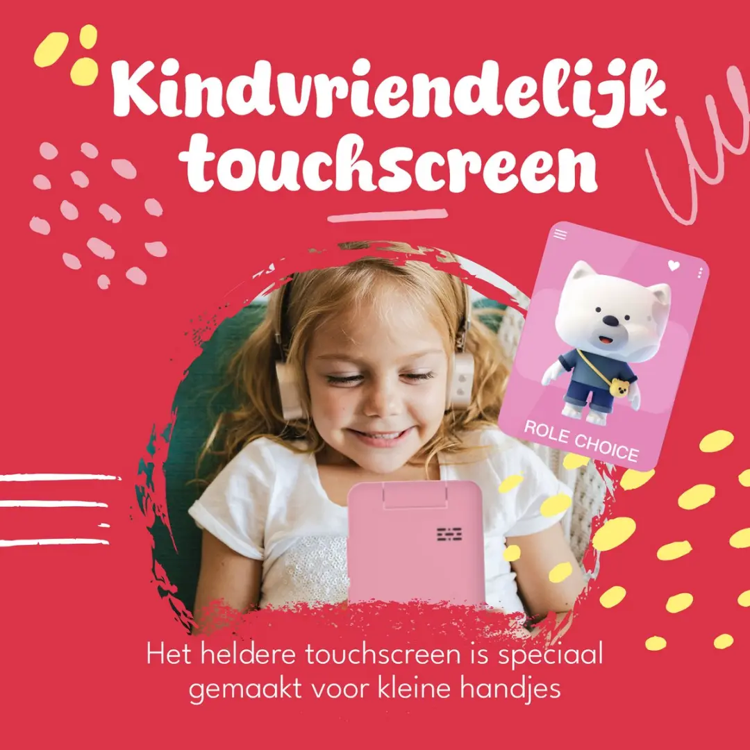 Denver KMP284 Kids Media Player - Roze - afbeelding 4 van 6