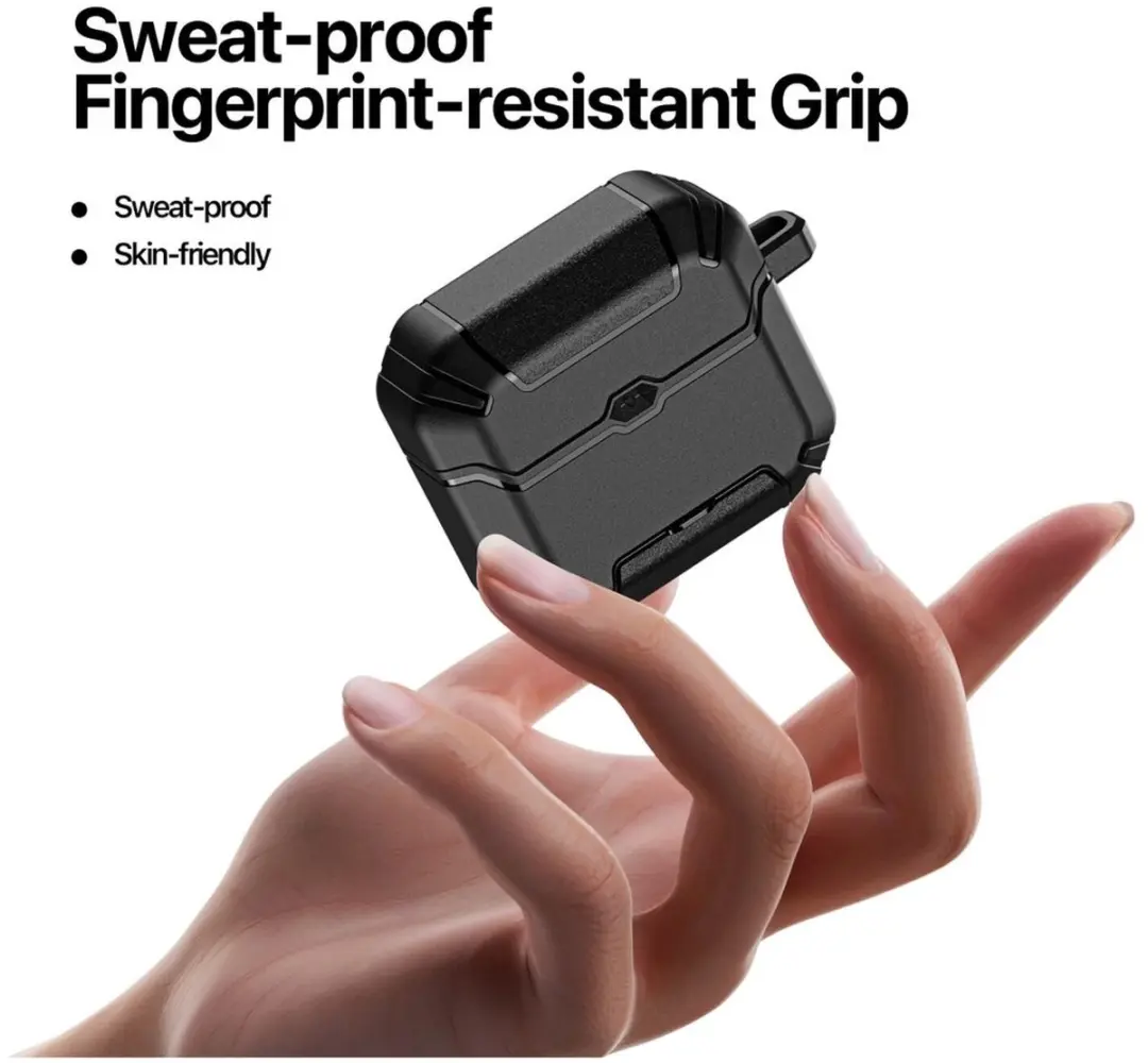 Dux Ducis PECS AirPods 4/5 Hoesje - Groen - afbeelding 4 van 6