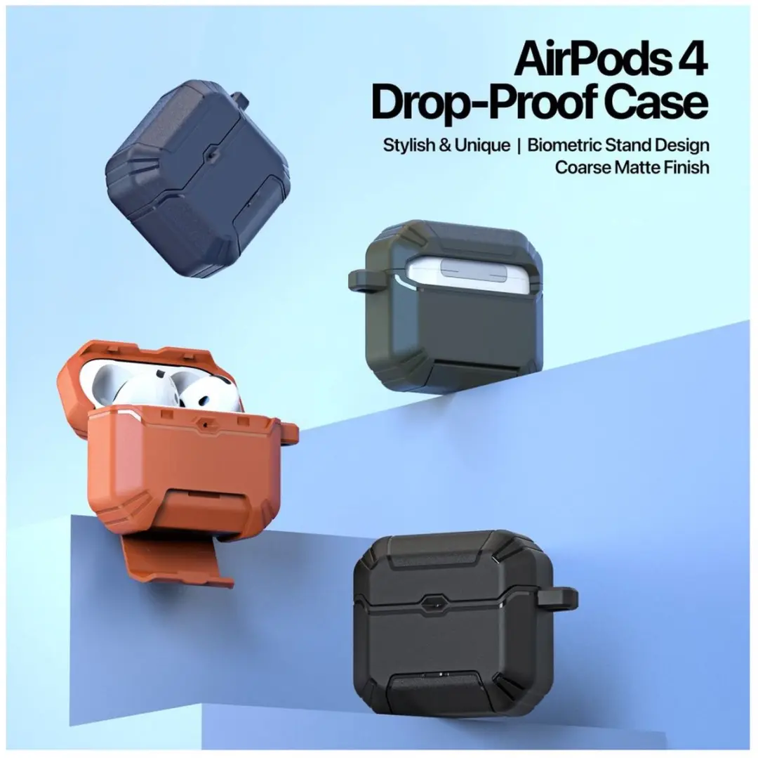 Dux Ducis PECS AirPods 4/5 Hoesje - Groen - afbeelding 2 van 6