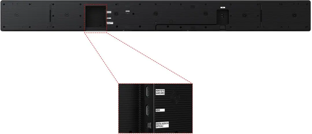 Samsung HW-QS90H Q-Series Soundbar - Zwart - afbeelding 6 van 6