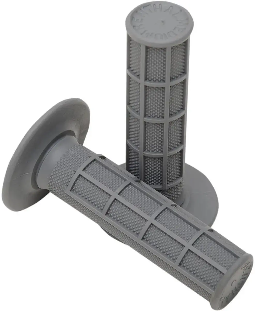 Renthal Mx Diamond/waffle Medium Handvatten Grijs 22.2 mm