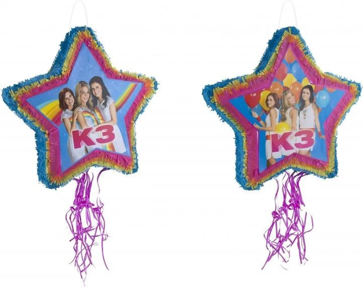 Studio 100 K3 Piñata Ster 50cm