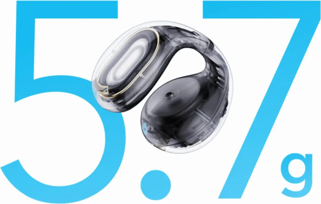 Soundcore C30i Open-Ear Oortjes - Zwart - afbeelding 5 van 6