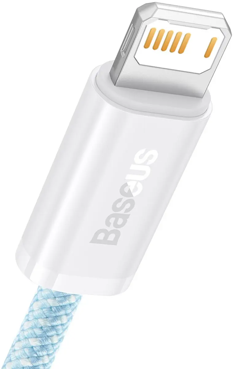 Baseus USB A – Lightning Kabel 1m 10W Transparant - afbeelding 4 van 6