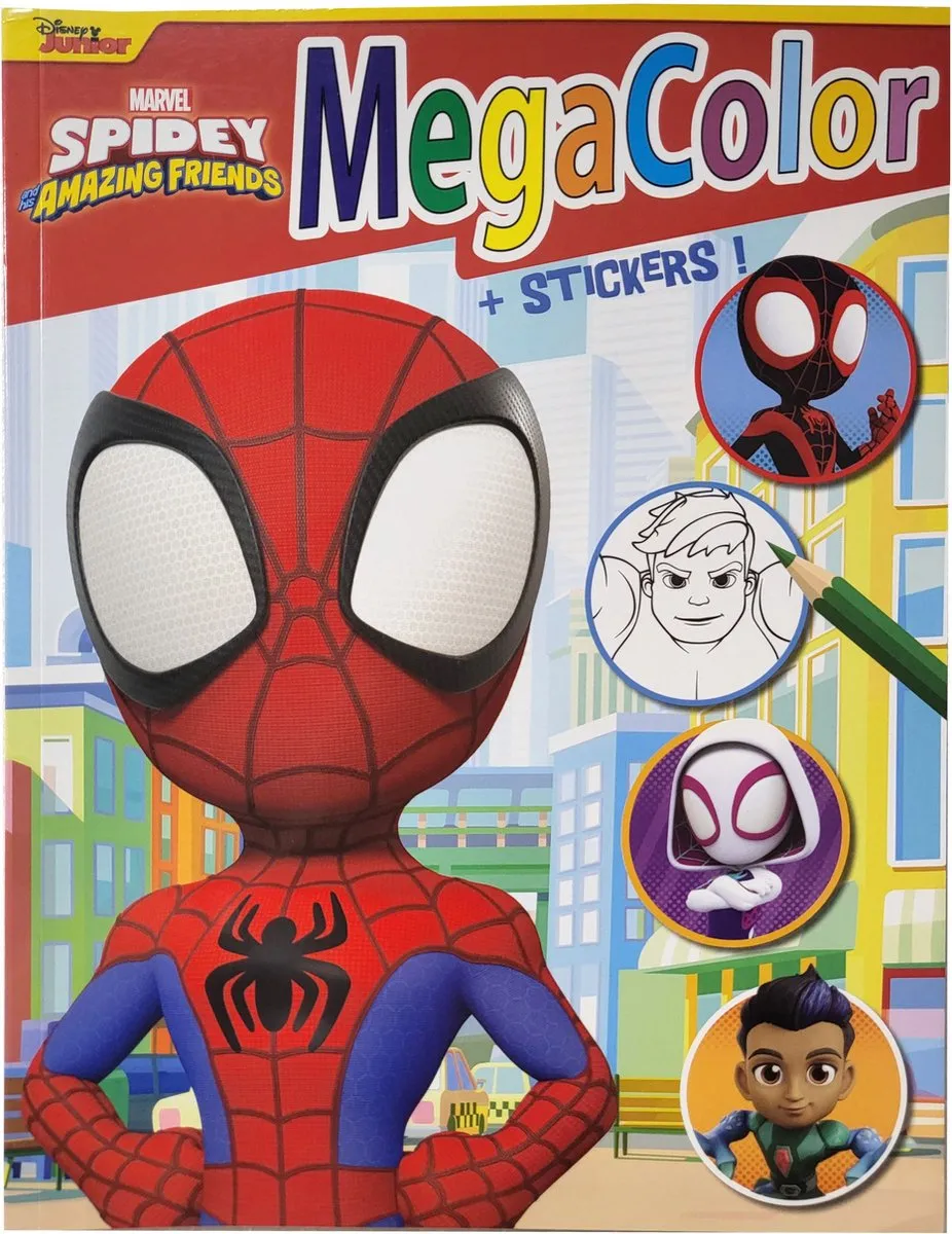 Spider-Man MegaColor Kleurboek