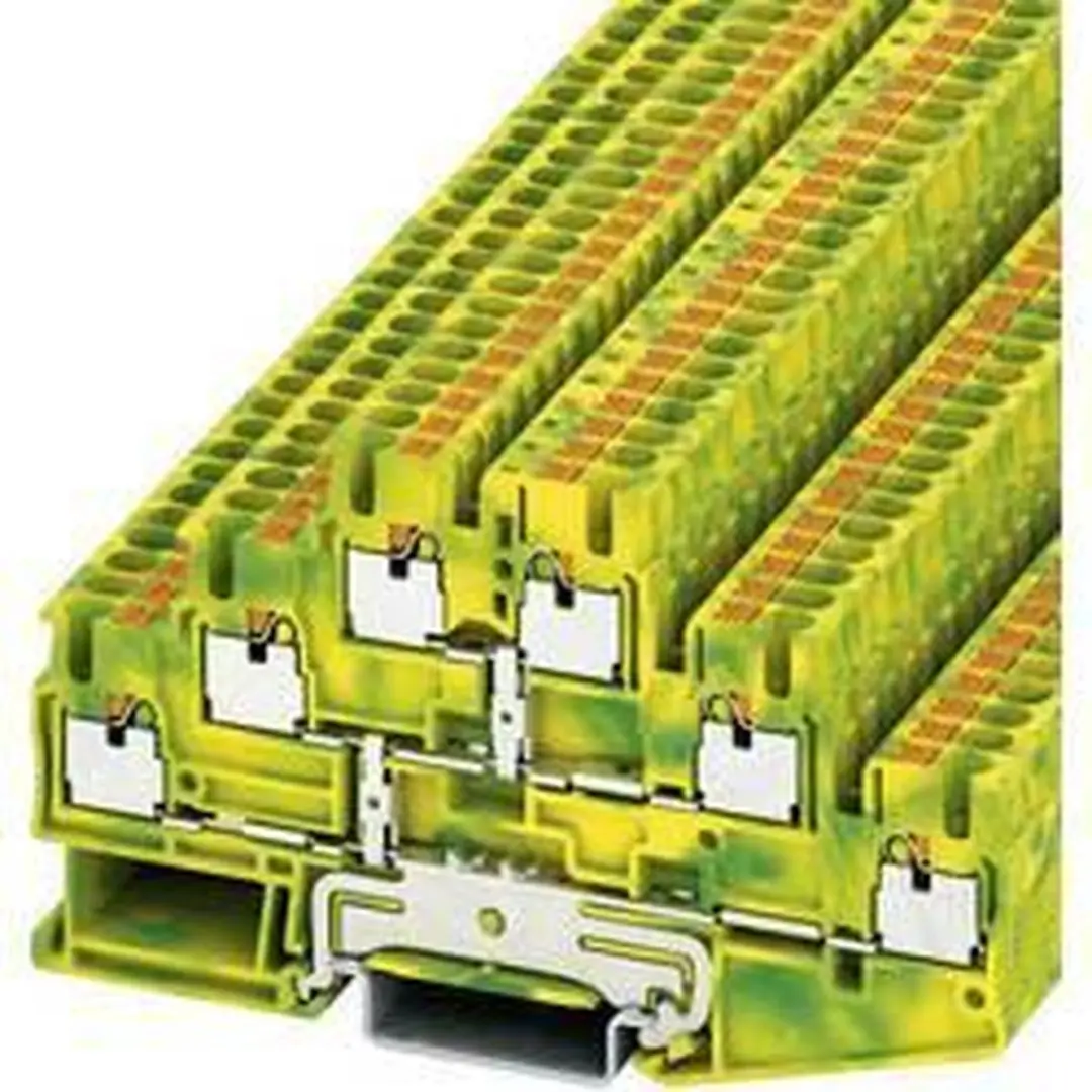 Phoenix Contact 3210525 Klemmenblok 6 - Geel/ Groen - afbeelding 3 van 3