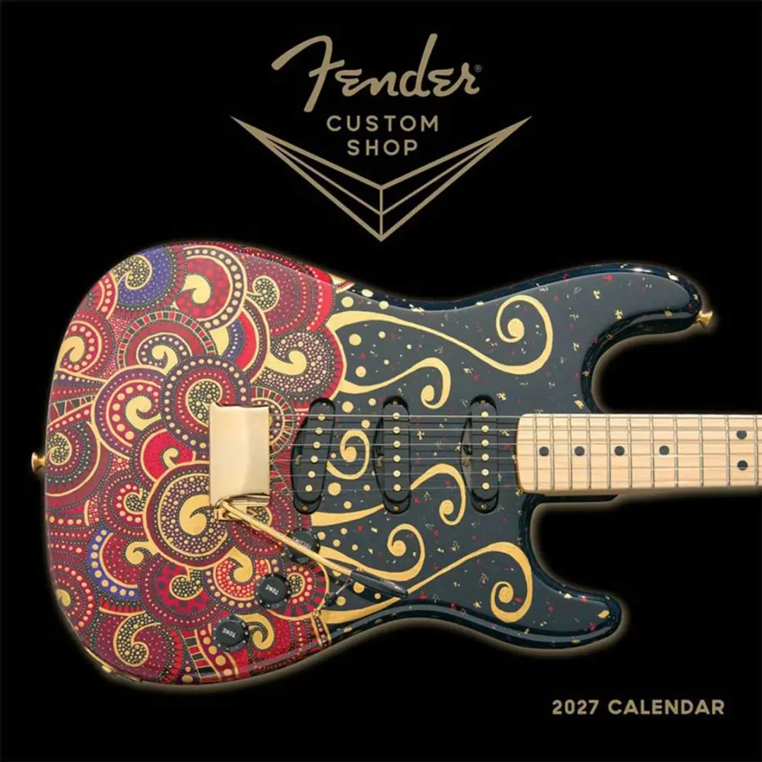 Fender Custom Shop Kalender 2027
