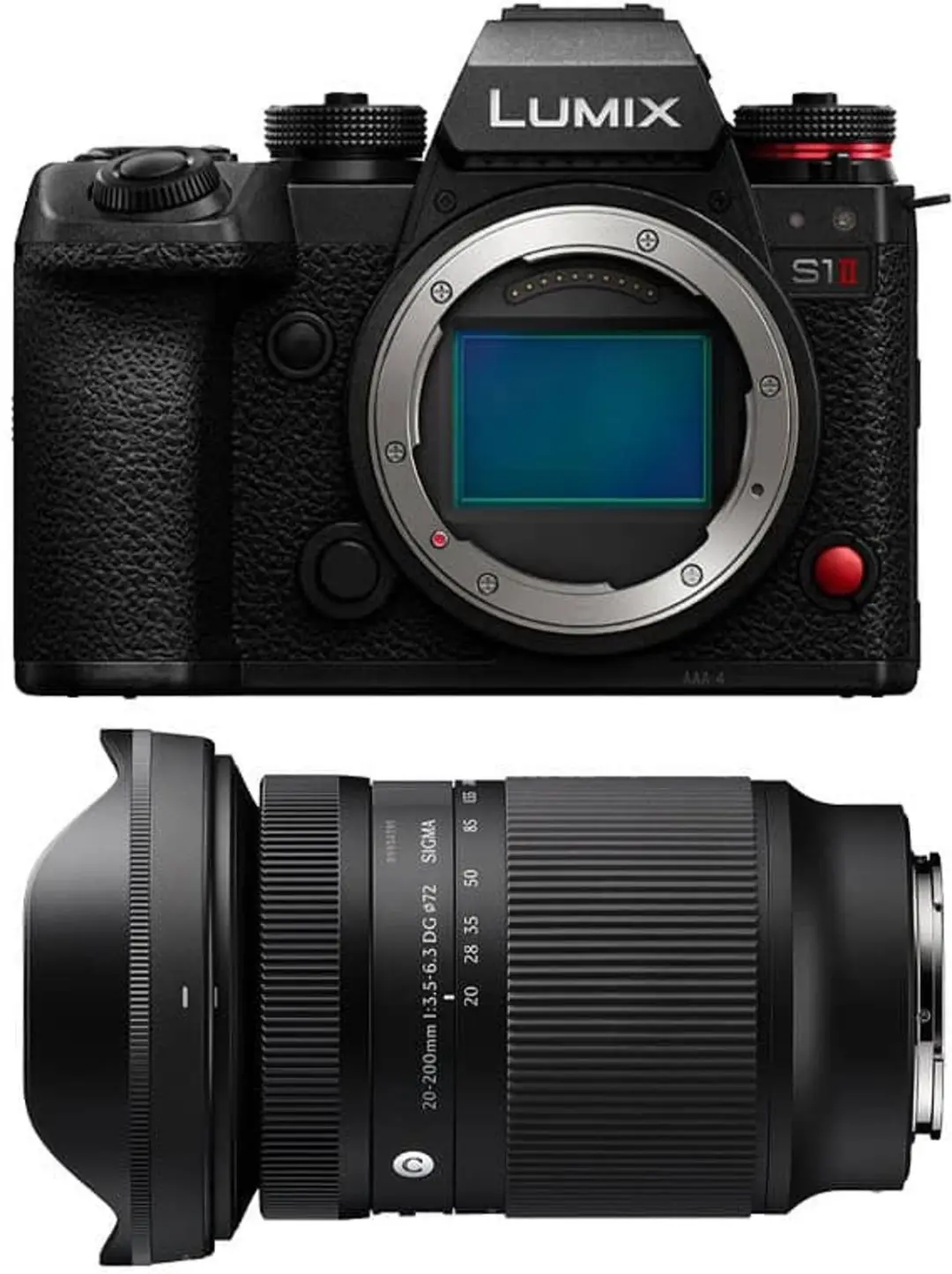 PANASONIC Lumix S1 II + SIGMA 20-200mm f/3.5-6.3 Contemporary Objektiv