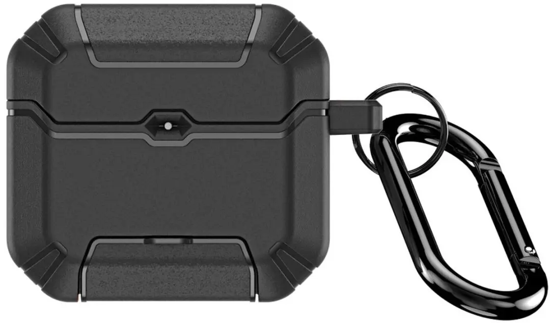 Dux Ducis PECS AirPods 4/5 Hoesje - Zwart - afbeelding 3 van 6