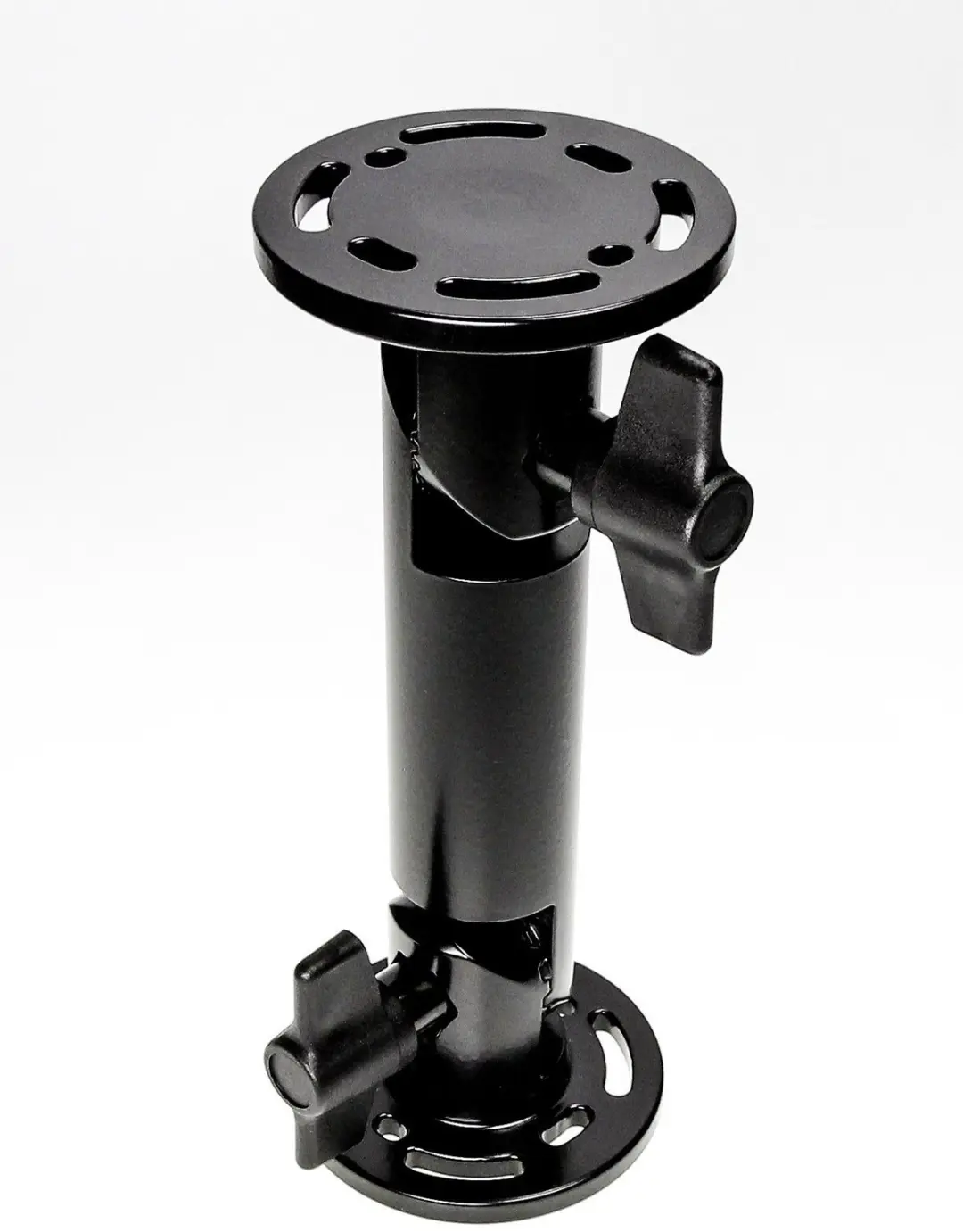 Pedestal mount 8  round base 64mm-small teeth-90° offset"
