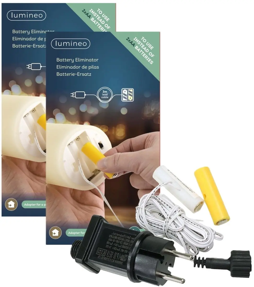 Lumineo Batterij adapter