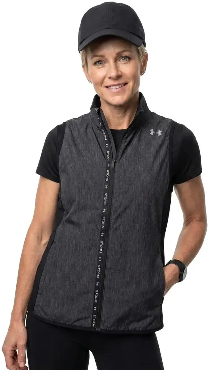 Under Armour Velociti Cw Storm Vest Zwart L Vrouw