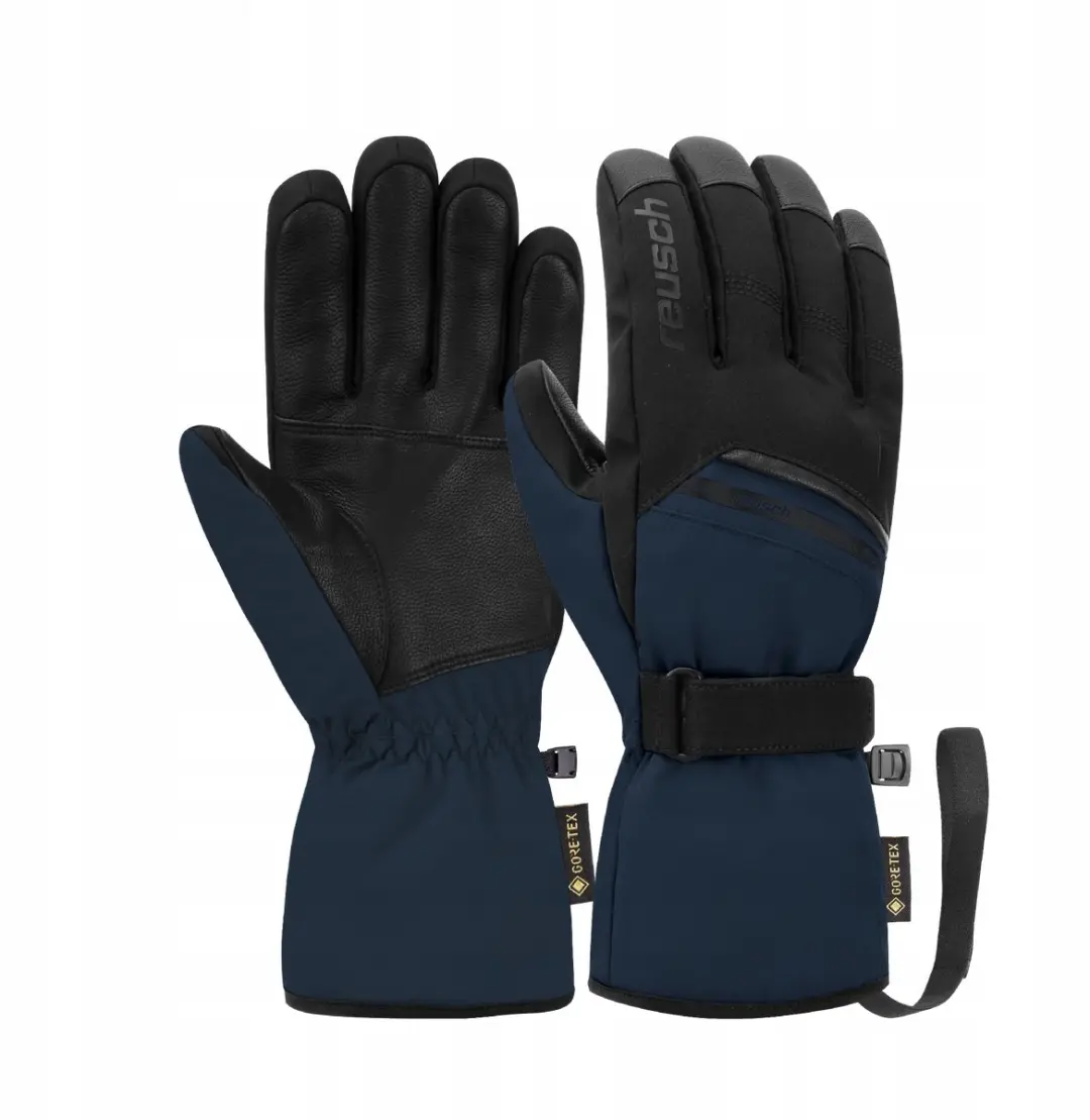 Reusch Morris Gore-Tex Handschoenen 9 - Zwart/Marineblauw - afbeelding 4 van 5
