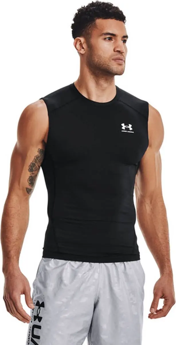 Under Armour HeatGear SL Shirt Heren - XS - afbeelding 6 van 6