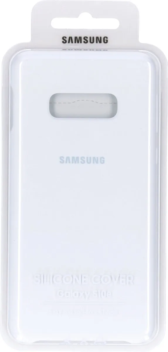 Samsung Silicone Hoesje S10e - Wit - 8801643640095
