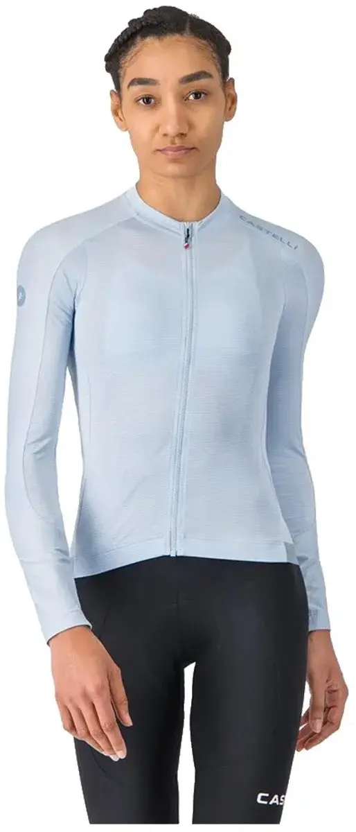 Castelli Espresso 2 Trui Dames - XS - Lichtblauw