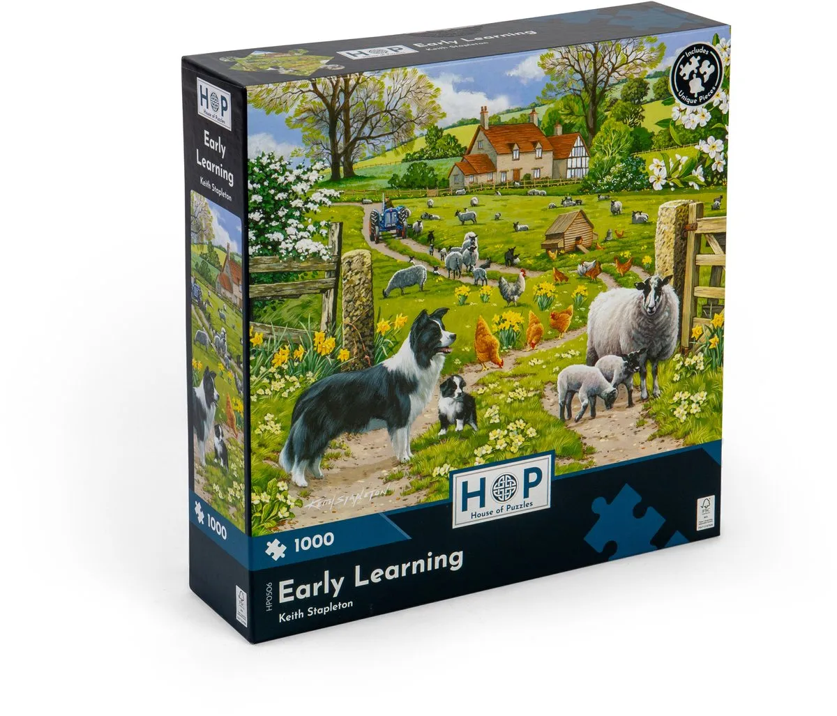House Of Puzzles Legpuzzel 1000 Stuks - Early Learning HP0506 - Multicolor