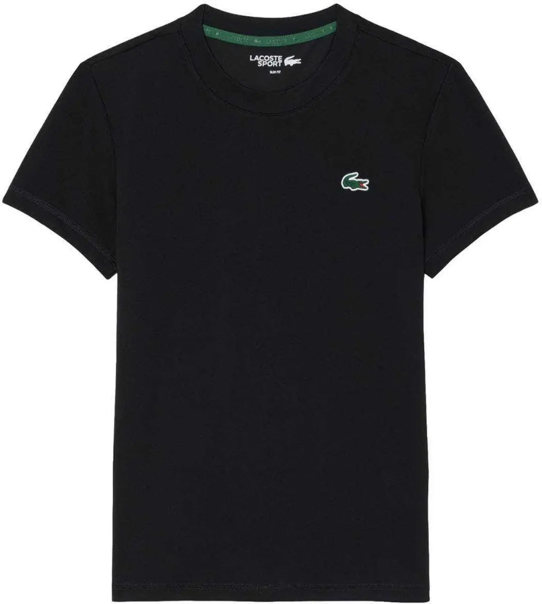 Lacoste Essentials Tf0188 Sportshirt Dames - 38 - Zwart - afbeelding 2 van 6