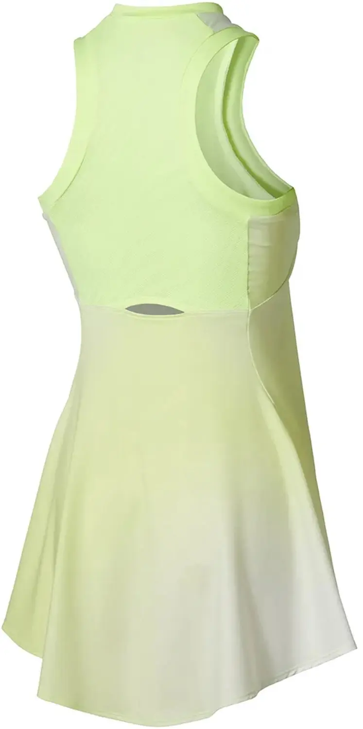 Mizuno Tennis Mouwloze Jurk Lime Pulp L - afbeelding 2 van 2