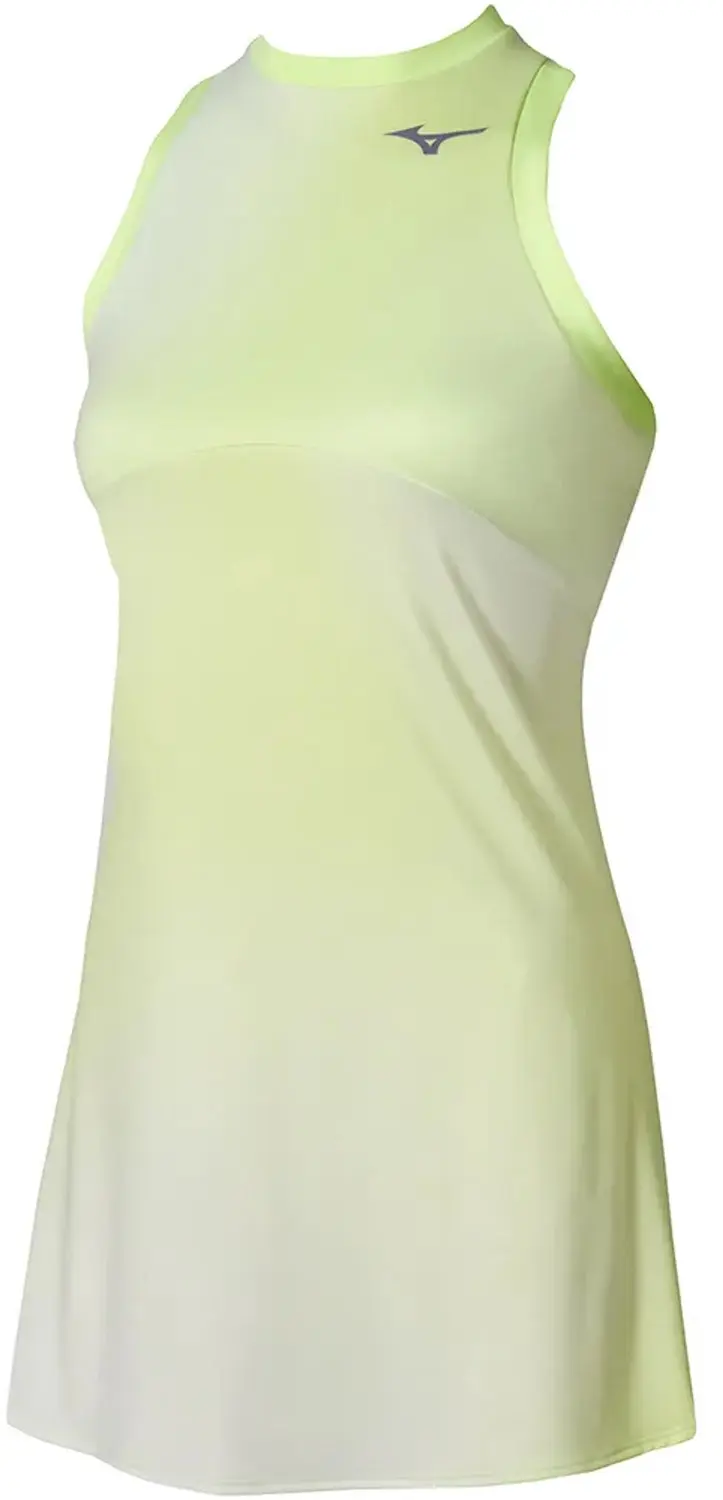 Mizuno Tennis Mouwloze Jurk Lime Pulp L