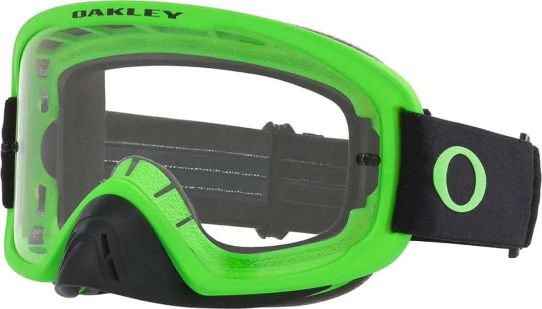 Oakley O-Frame 2.0 Pro Neon Green Clear Motocross-bril -