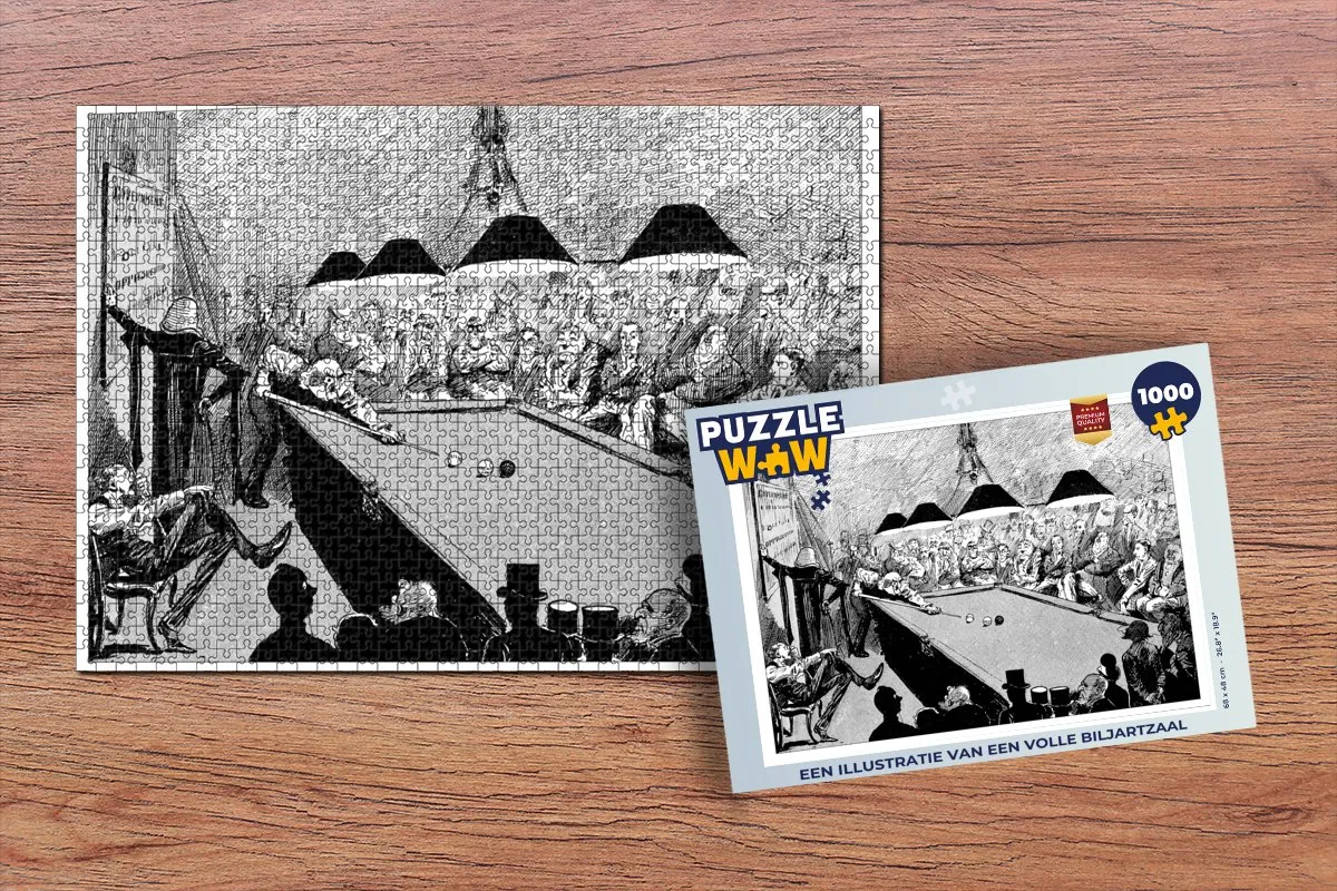 PuzzleWow Legpuzzel 1000 Stuks