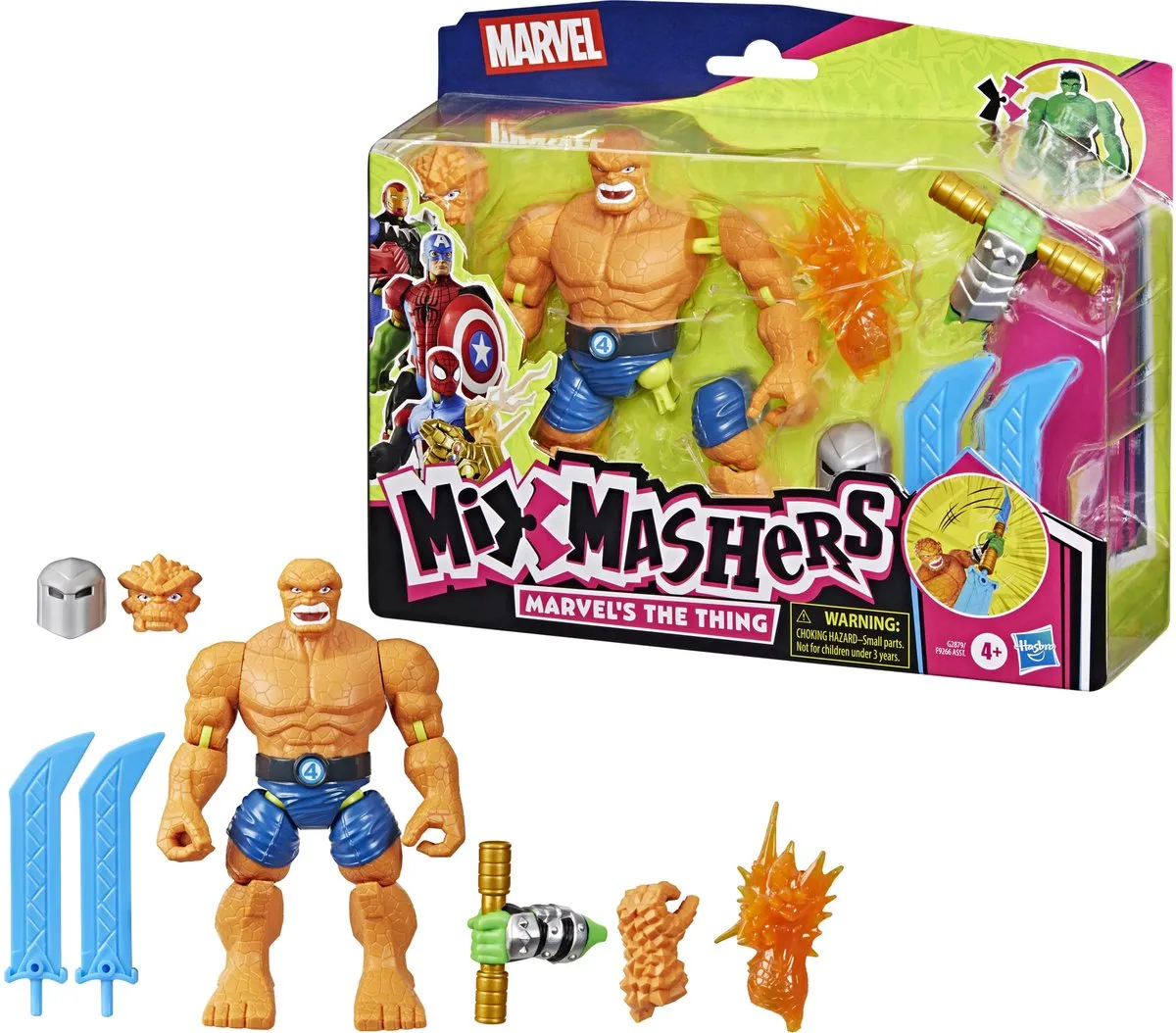 Marvel MixMashers The Thing Actiefiguur