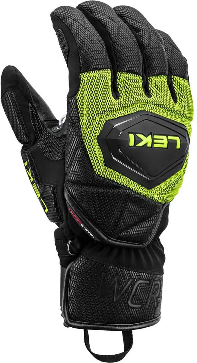 LEKI WCR Coach 3D Skihandschoenen 8 - Black/Ice Lemon