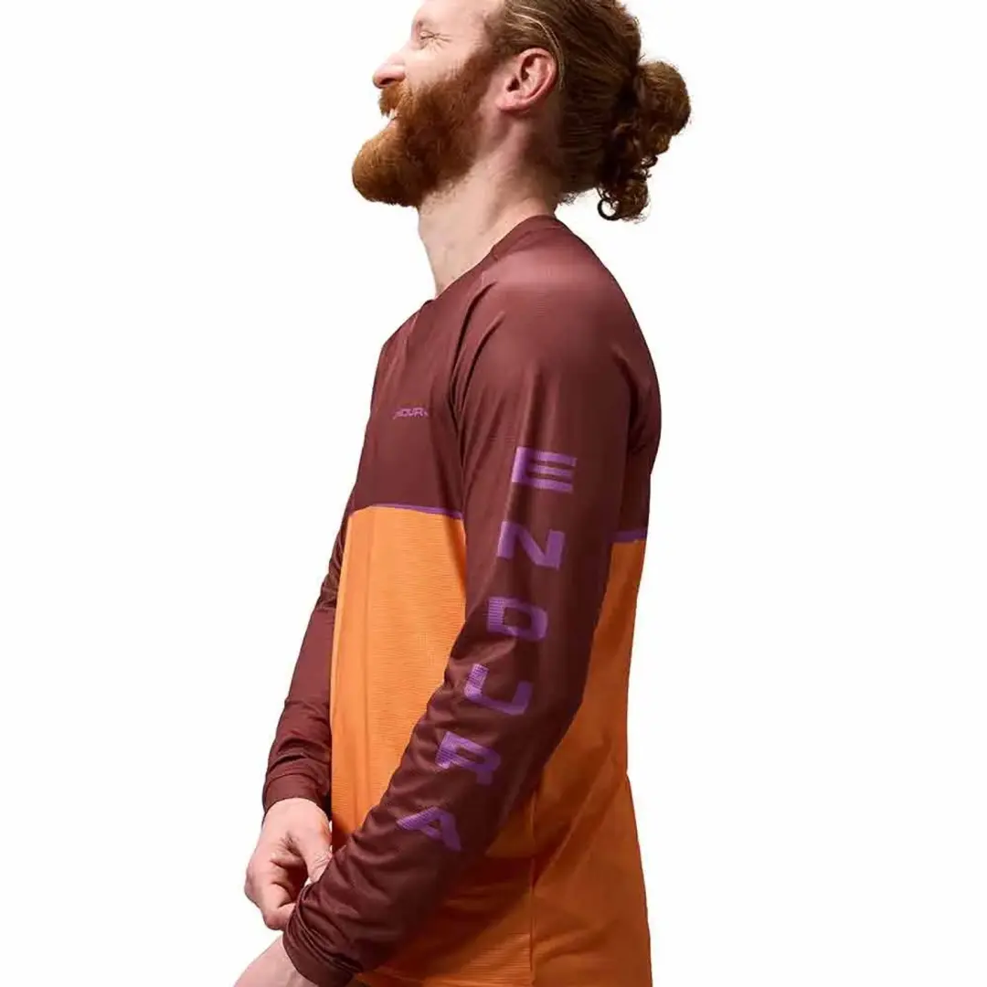 Endura Core SingleTrack Trui - Rood L - afbeelding 3 van 4