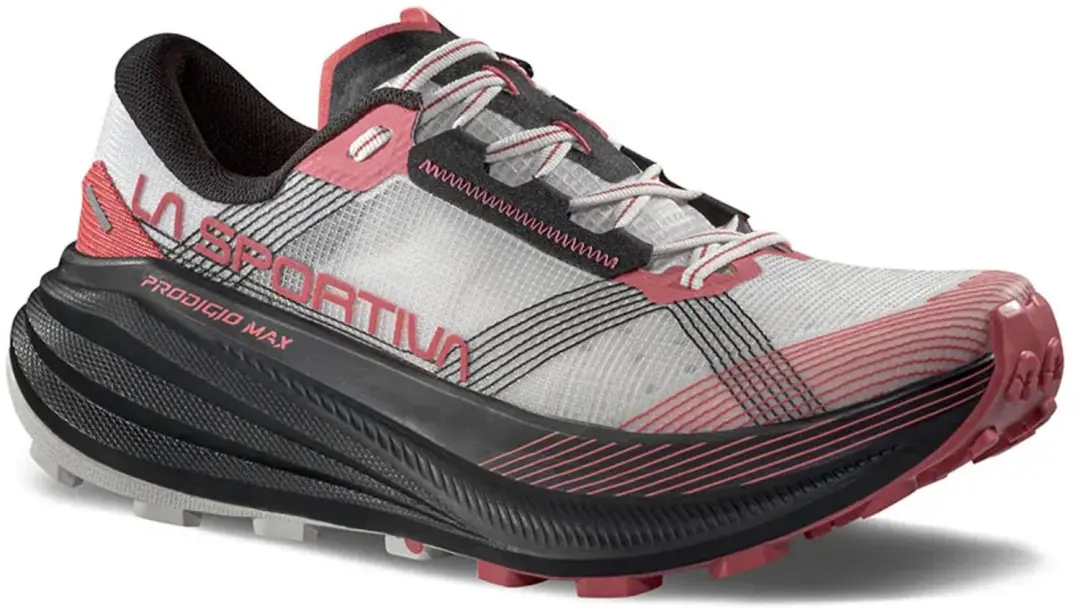 La Sportiva Prodigio Max Trailschoenen Dames - Chalk/Rosebay 41 - afbeelding 3 van 4