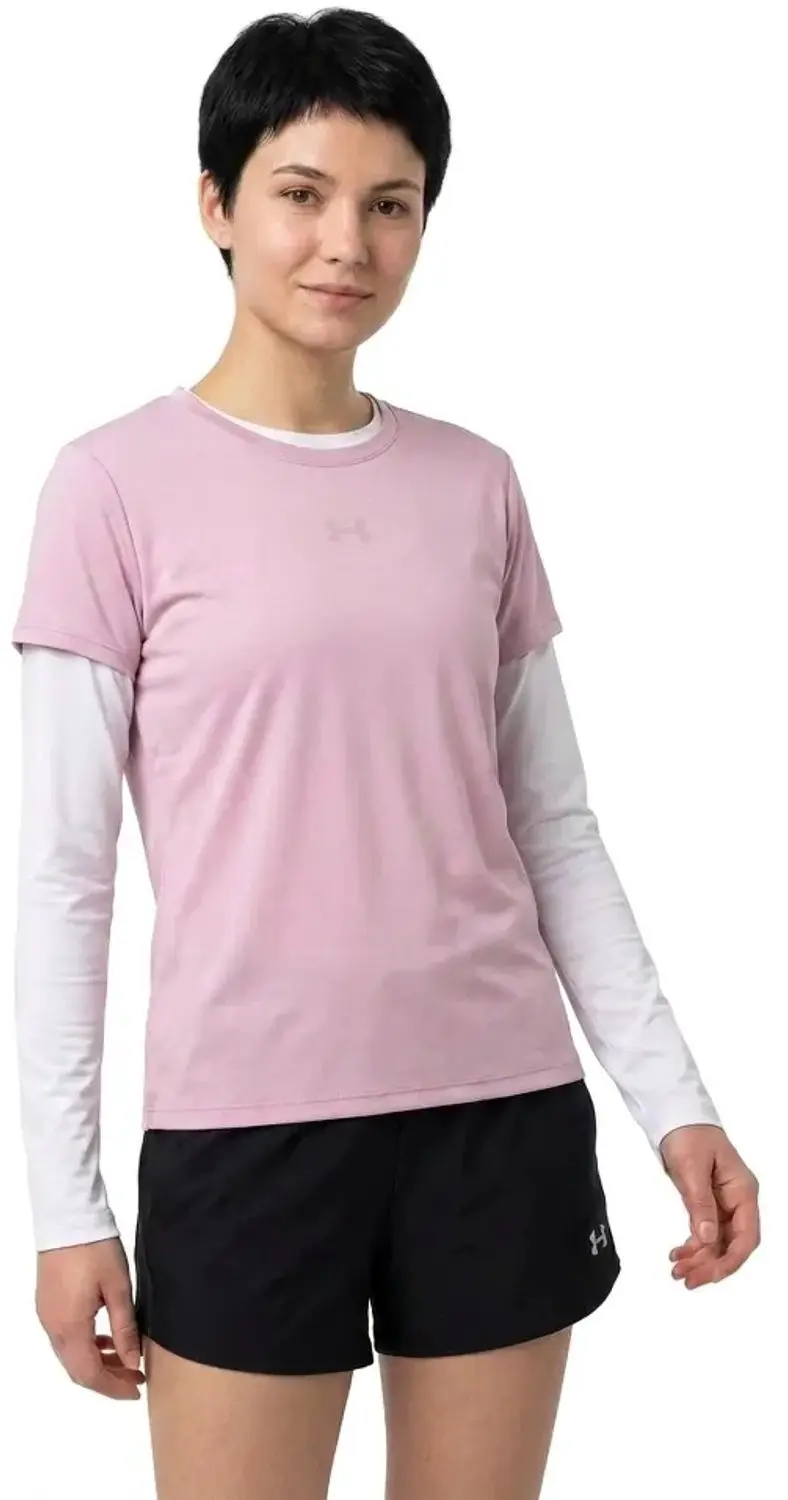 Under Armour Rival Core T-shirt XS Roze