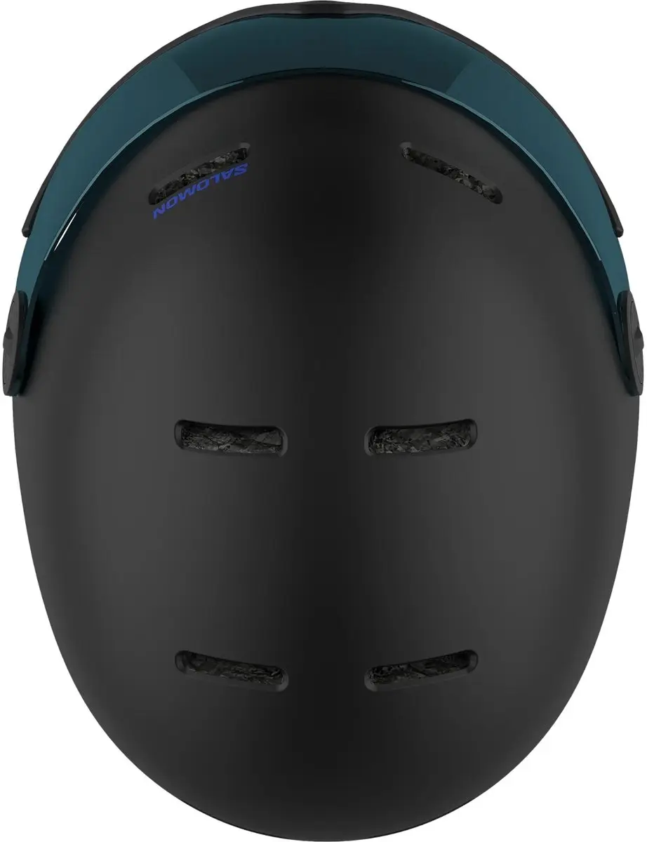 Salomon Orka Visor Kinder Skihelm - Zwart - afbeelding 2 van 6