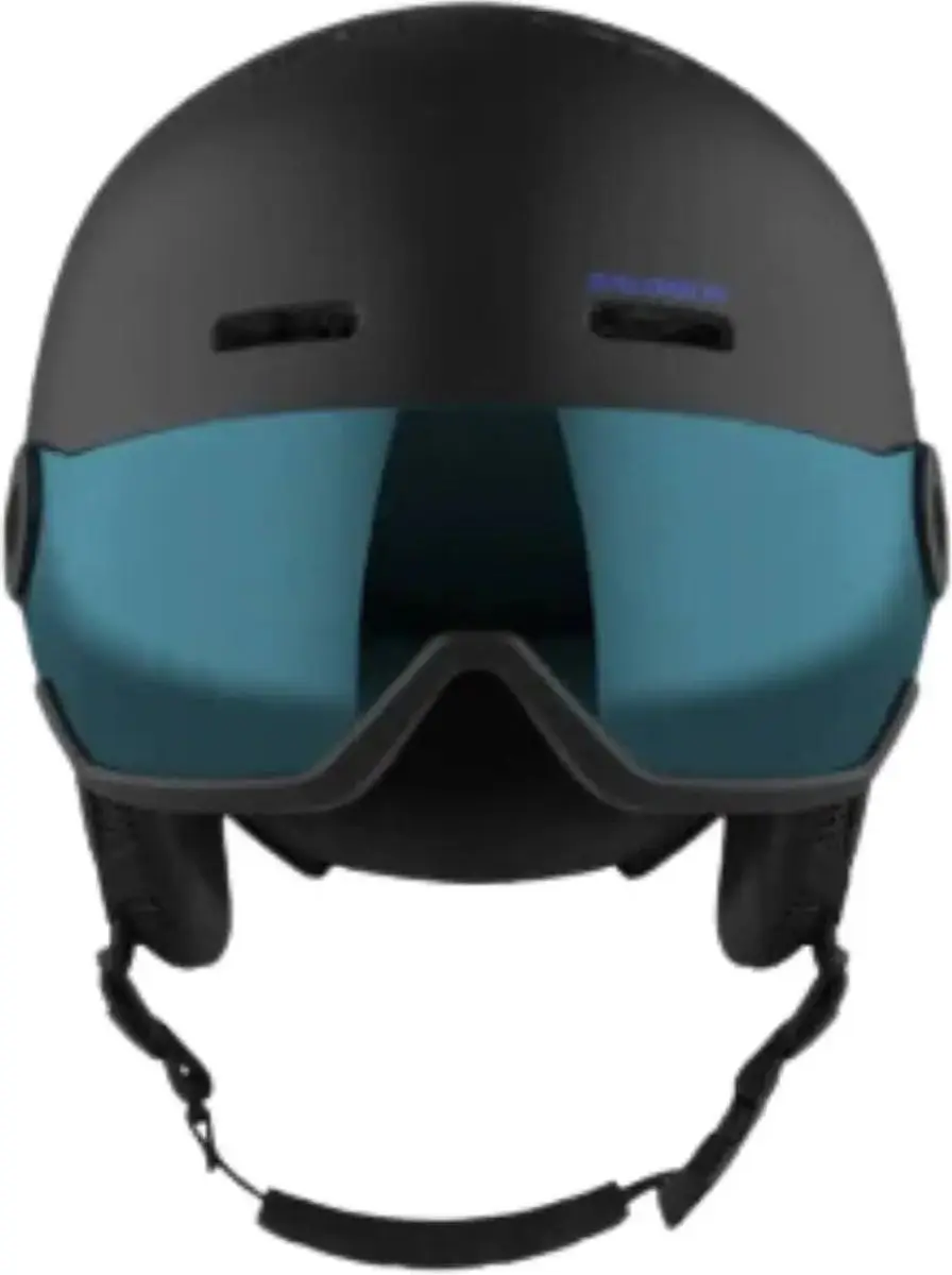 Salomon Orka Visor Kinder Skihelm - Zwart - afbeelding 4 van 6