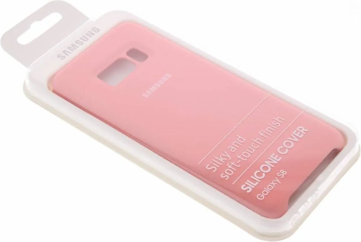 Samsung Galaxy S8 Silicone Hoes - Roze EF-PG950TPEGWW