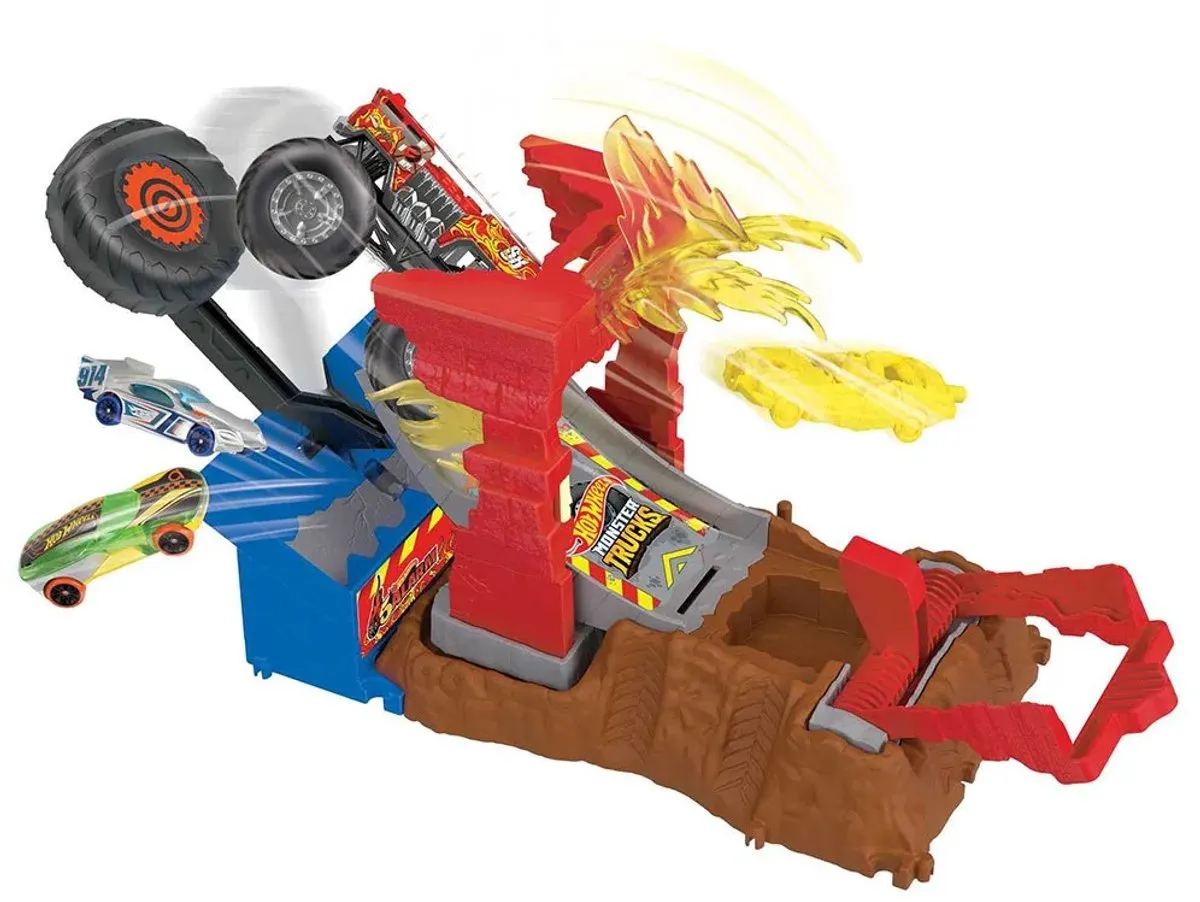 Hot Wheels Monstertrucks Arena Slopers HNB90 - Multicolor