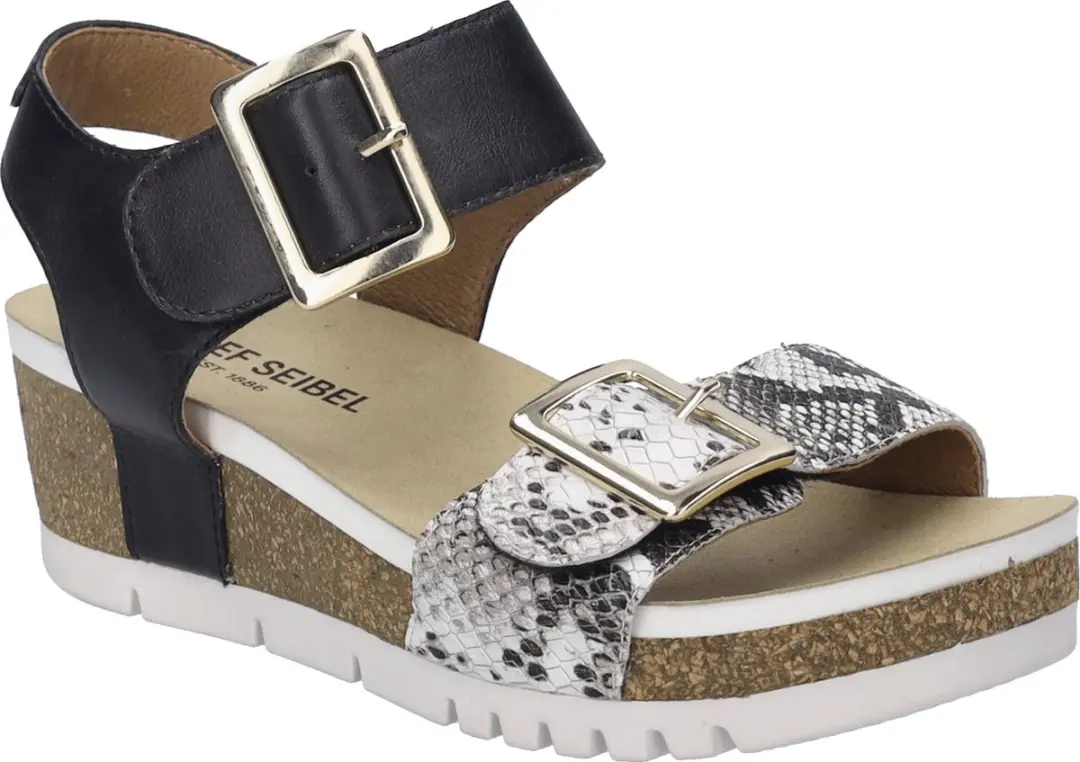 Josef Seibel Quinn 02 Sandalen - Zwart 36 - afbeelding 6 van 6