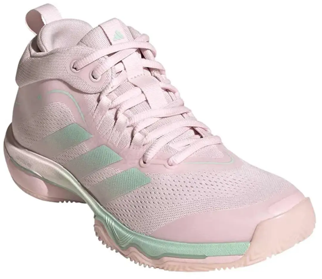 adidas Crazyflight 7 Mid Indoor Schoenen Dames Roze 42 2/3 - afbeelding 3 van 4