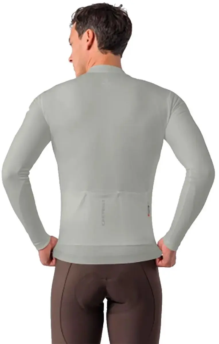 Castelli Espresso Thermal 2 Wielertrui - M - Grijs - afbeelding 2 van 2