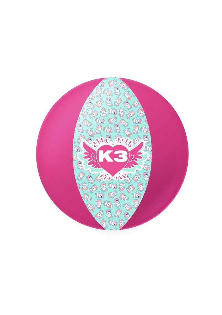 K3 Strandbal - 33cm - Roze