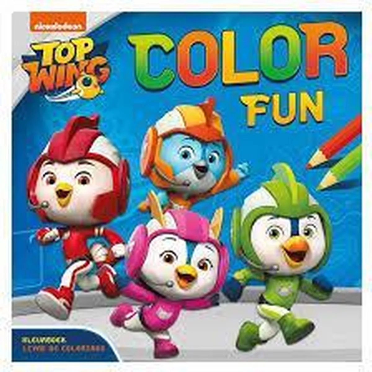 Nickelodeon Top Wing Color Fun Kleurboek - 36 Pagina's - Multicolor