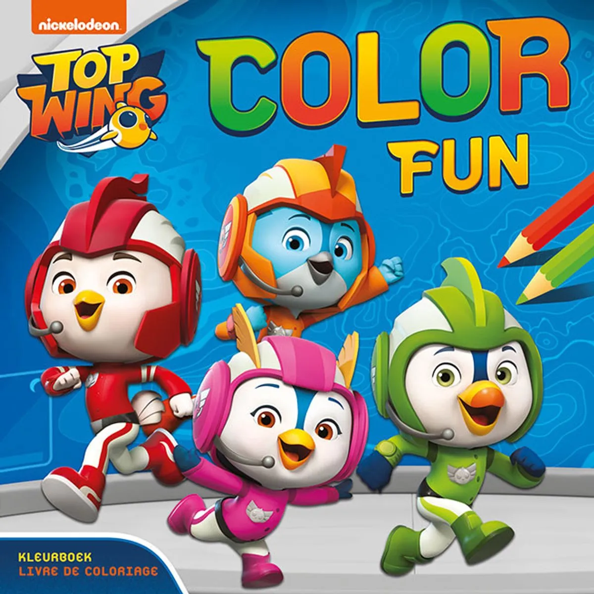 Nickelodeon Top Wing Color Fun Kleurboek