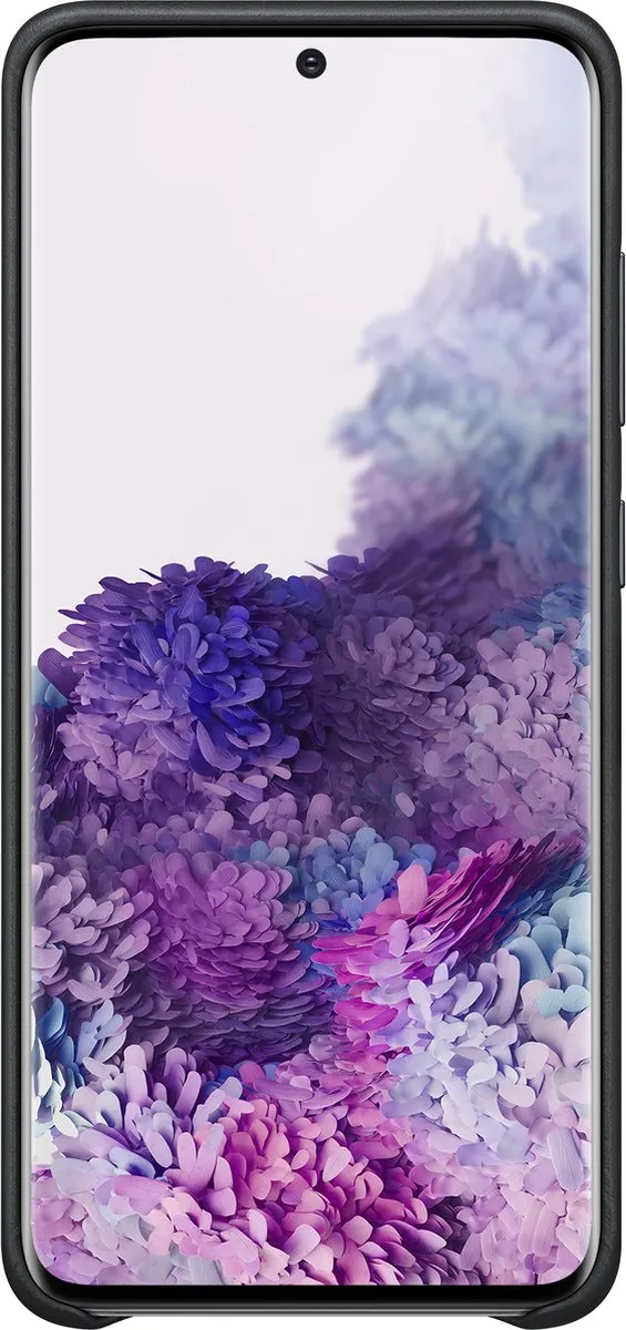 Samsung Galaxy S20 Leather Hoesje - Zwart