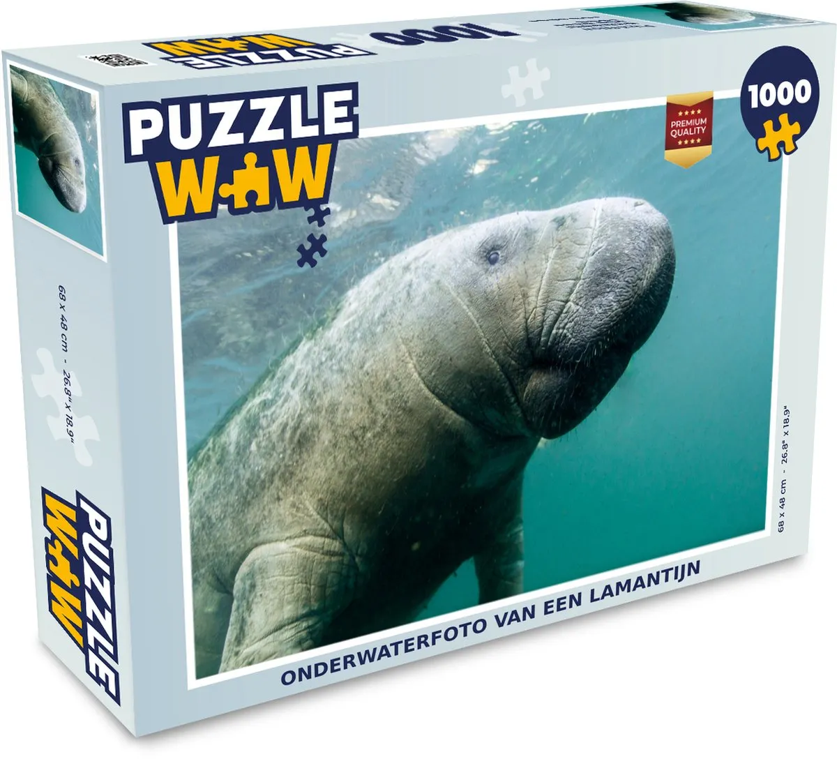 PuzzleWow Dieren Camera Legpuzzel 1000 Stuks