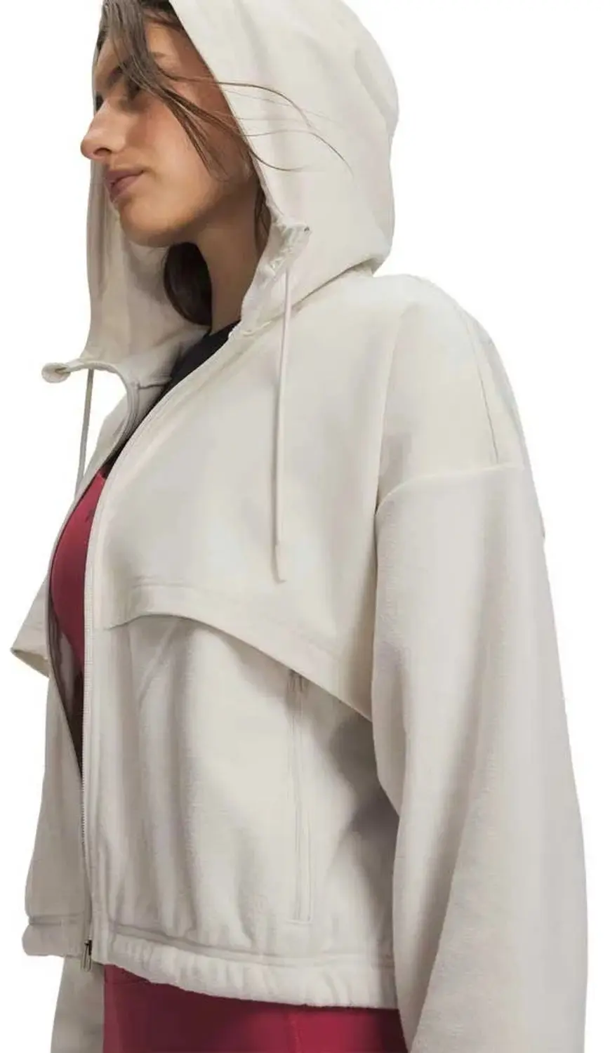 Under Armour Performance Fleece Sweatshirt XS - Wit - afbeelding 4 van 4