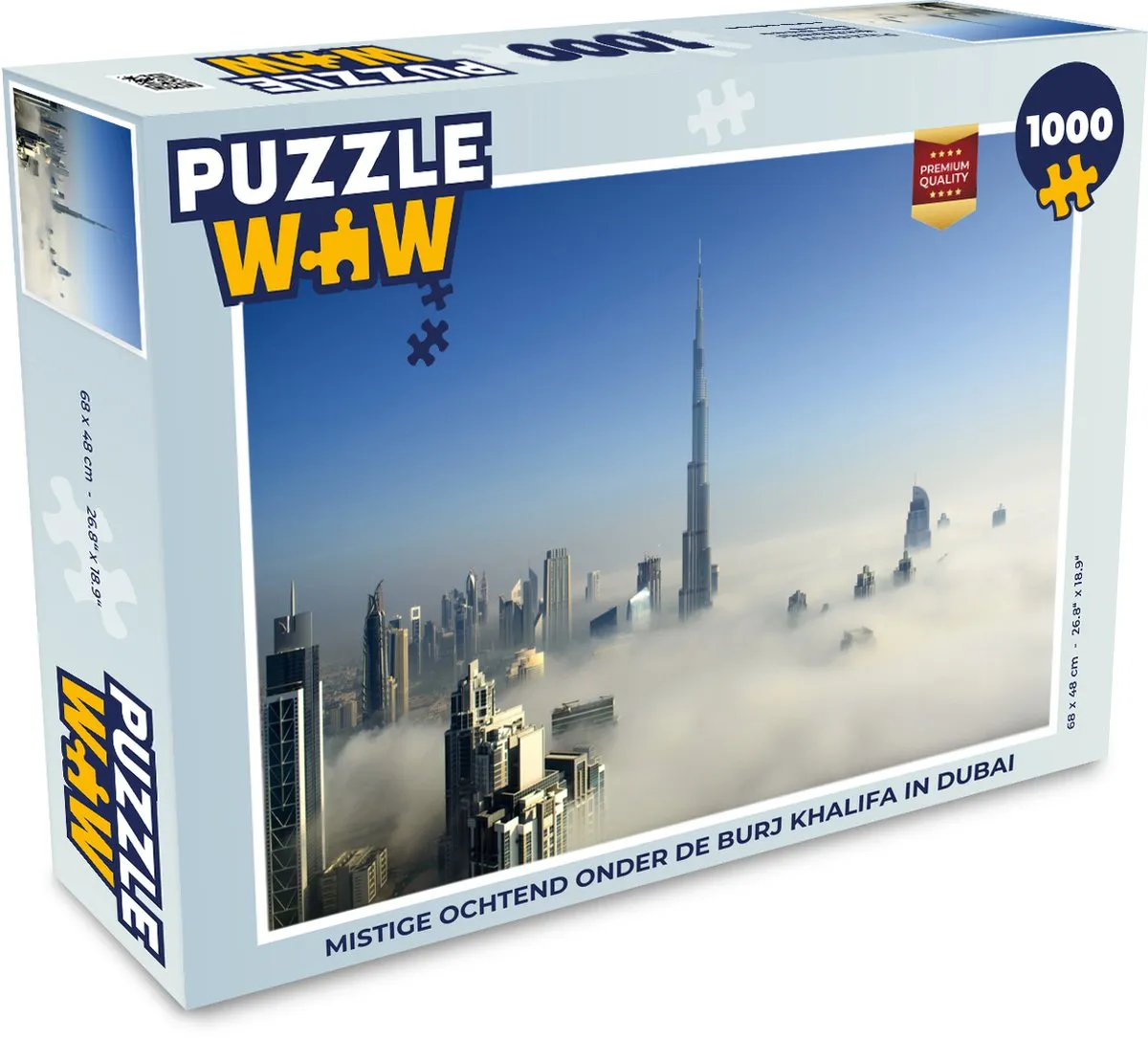 PuzzleWow Legpuzzel 1000 Stuks